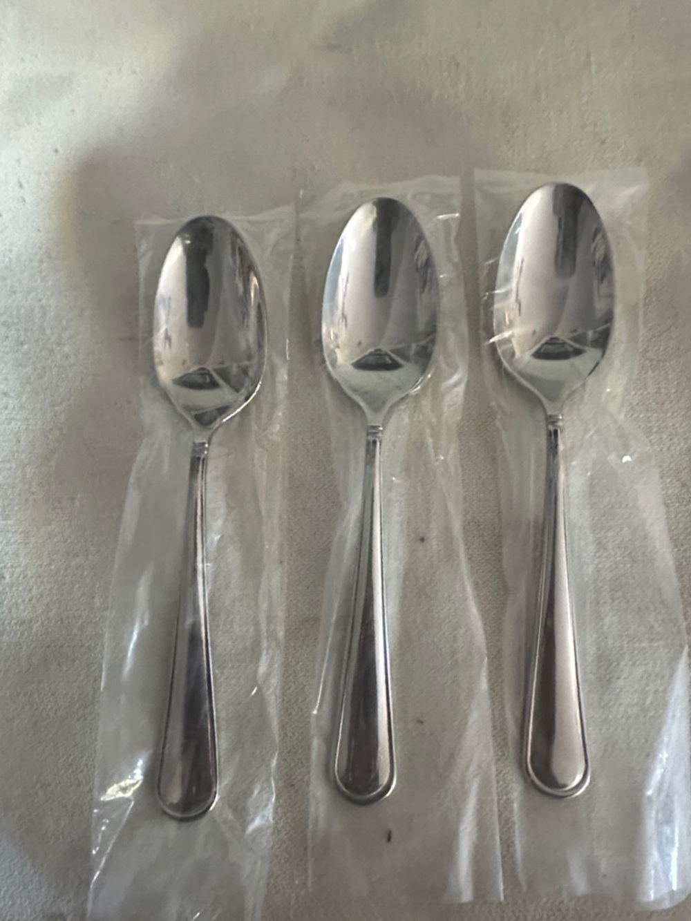 NWOT -Miskasa Brand/ Virutoso - Stainless Steel Teaspoons - Set of 3
